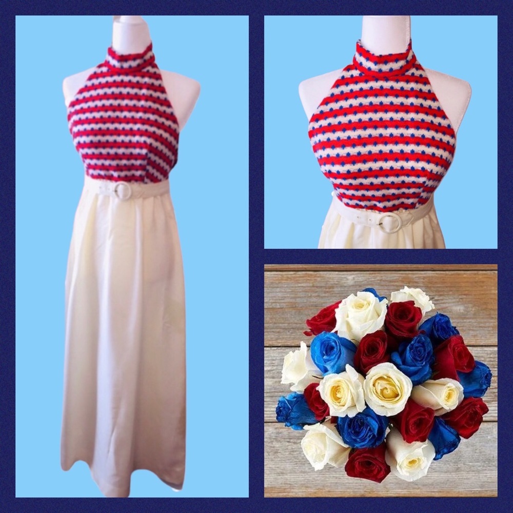 Jerell of Texas Americana Halter Top Dress